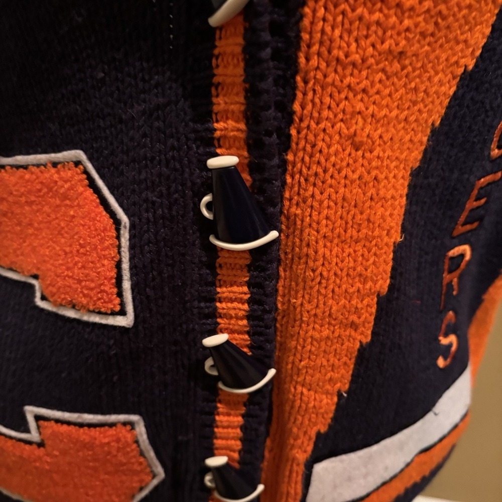 Vintage Bellepointe Clemson Tigers Knit Sweater Vest Large Collegiate Novelty - Picture 6 of 9
